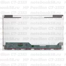 Матрица для ноутбука HP Pavilion G7-2353 (1600x900 HD+) TN, 40pin, Глянцевая