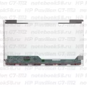 Матрица для ноутбука HP Pavilion G7-1112 (1600x900 HD+) TN, 40pin, Глянцевая