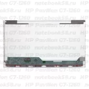 Матрица для ноутбука HP Pavilion G7-1260 (1600x900 HD+) TN, 40pin, Глянцевая