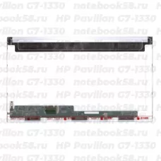 Матрица для ноутбука HP Pavilion G7-1330 (1600x900 HD+) TN, 40pin, Матовая