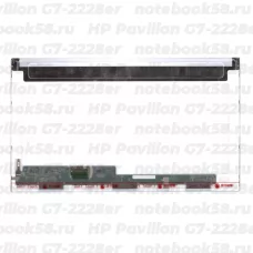 Матрица для ноутбука HP Pavilion G7-2228er (1600x900 HD+) TN, 40pin, Матовая