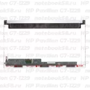 Матрица для ноутбука HP Pavilion G7-1229 (1600x900 HD+) TN, 40pin, Матовая
