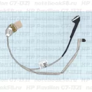 Шлейф матрицы для ноутбука HP Pavilion G7-1321 (40pin LVDS, LED)