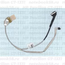 Шлейф матрицы для ноутбука HP Pavilion G7-1331 (40pin LVDS, LED)