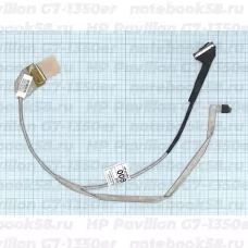 Шлейф матрицы для ноутбука HP Pavilion G7-1350er (40pin LVDS, LED)