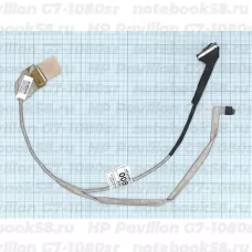 Шлейф матрицы для ноутбука HP Pavilion G7-1080sr (40pin LVDS, LED)