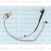 Шлейф матрицы для ноутбука HP Pavilion G7-1202 (40pin LVDS, LED)