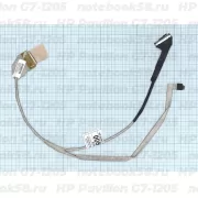 Шлейф матрицы для ноутбука HP Pavilion G7-1205 (40pin LVDS, LED)