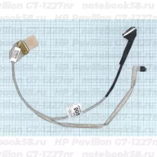 Шлейф матрицы для ноутбука HP Pavilion G7-1227nr (40pin LVDS, LED)