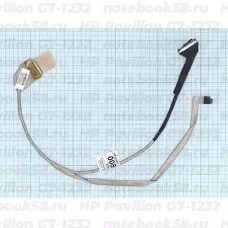 Шлейф матрицы для ноутбука HP Pavilion G7-1232 (40pin LVDS, LED)