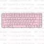 Клавиатура для ноутбука HP Pavilion G6-1205er Розовая