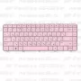 Клавиатура для ноутбука HP Pavilion G6-1206sr Розовая