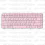 Клавиатура для ноутбука HP Pavilion G6-1252er Розовая