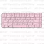 Клавиатура для ноутбука HP Pavilion G6-1254er Розовая