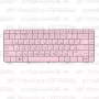 Клавиатура для ноутбука HP Pavilion G6-1325er Розовая