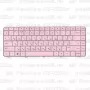 Клавиатура для ноутбука HP Pavilion G6-1335sr Розовая