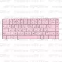 Клавиатура для ноутбука HP Pavilion G6-1339er Розовая