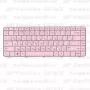Клавиатура для ноутбука HP Pavilion G6-1c13 Розовая