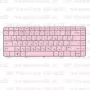 Клавиатура для ноутбука HP Pavilion G6-1d21 Розовая