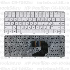 Клавиатура для ноутбука HP Pavilion G6-1003er Серебристая