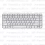 Клавиатура для ноутбука HP Pavilion G6-1011 Серебристая