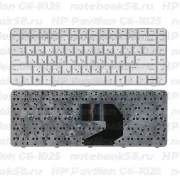 Клавиатура для ноутбука HP Pavilion G6-1025 Серебристая