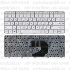 Клавиатура для ноутбука HP Pavilion G6-1048 Серебристая