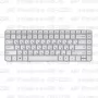 Клавиатура для ноутбука HP Pavilion G6-1229 Серебристая