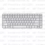 Клавиатура для ноутбука HP Pavilion G6-1239 Серебристая