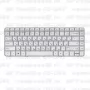 Клавиатура для ноутбука HP Pavilion G6-1249 Серебристая