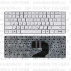 Клавиатура для ноутбука HP Pavilion G6-1266 Серебристая