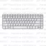 Клавиатура для ноутбука HP Pavilion G6-1300sr Серебристая