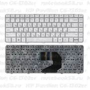 Клавиатура для ноутбука HP Pavilion G6-1302er Серебристая