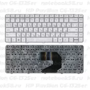 Клавиатура для ноутбука HP Pavilion G6-1325er Серебристая