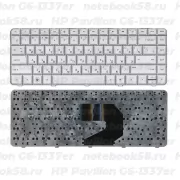 Клавиатура для ноутбука HP Pavilion G6-1337er Серебристая