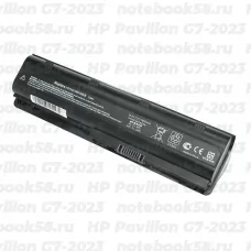 Аккумулятор для ноутбука HP Pavilion G7-2023 (Li-Ion 7800mAh, 10.8V) OEM, расширенный