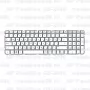 Клавиатура для ноутбука HP Pavilion G6-2014 Белая, без рамки