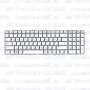 Клавиатура для ноутбука HP Pavilion G6-2015 Белая, без рамки