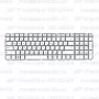 Клавиатура для ноутбука HP Pavilion G6-2045 Белая, без рамки