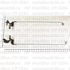 Петли матрицы для ноутбука HP Pavilion G7-1334 (левая + правая)