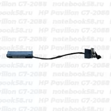 Шлейф жесткого диска для ноутбука HP Pavilion G7-2088 (6+7pin)