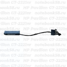 Шлейф жесткого диска для ноутбука HP Pavilion G7-2221nr (6+7pin)