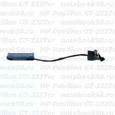 Шлейф жесткого диска для ноутбука HP Pavilion G7-2327sr (6+7pin)
