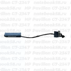 Шлейф жесткого диска для ноутбука HP Pavilion G7-2347 (6+7pin)