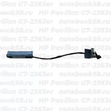 Шлейф жесткого диска для ноутбука HP Pavilion G7-2363er (6+7pin)
