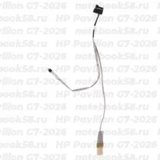 Шлейф матрицы для ноутбука HP Pavilion G7-2026 (40pin LVDS, LED)