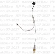 Шлейф матрицы для ноутбука HP Pavilion G7-2027 (40pin LVDS, LED)