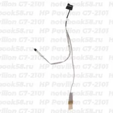 Шлейф матрицы для ноутбука HP Pavilion G7-2101 (40pin LVDS, LED)