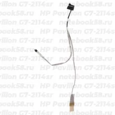 Шлейф матрицы для ноутбука HP Pavilion G7-2114sr (40pin LVDS, LED)