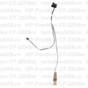 Шлейф матрицы для ноутбука HP Pavilion G7-2238nr (40pin LVDS, LED)